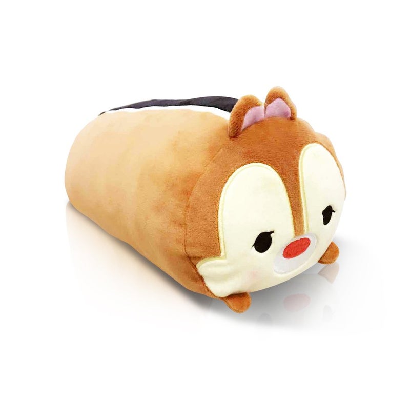 Finex 2 Pcs Set Chip and Dale Plush Travel Pillow Stackable Long Cushion for Long Flight car Ride Cruise - Image 4